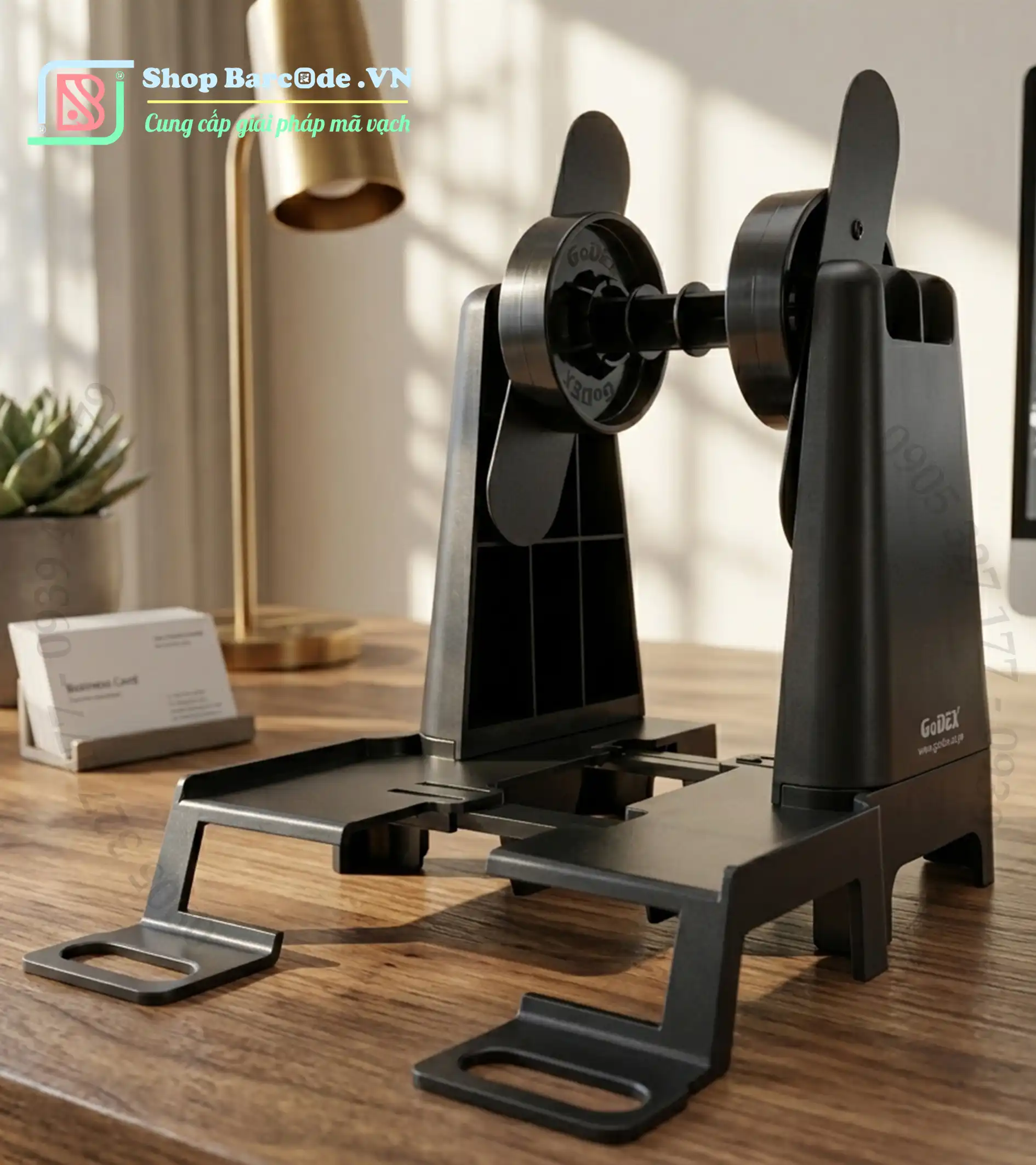 trục-giá-đỡ-giá-treo-cuộn-decal-gắn-ngoài-thương-hiệu-godex